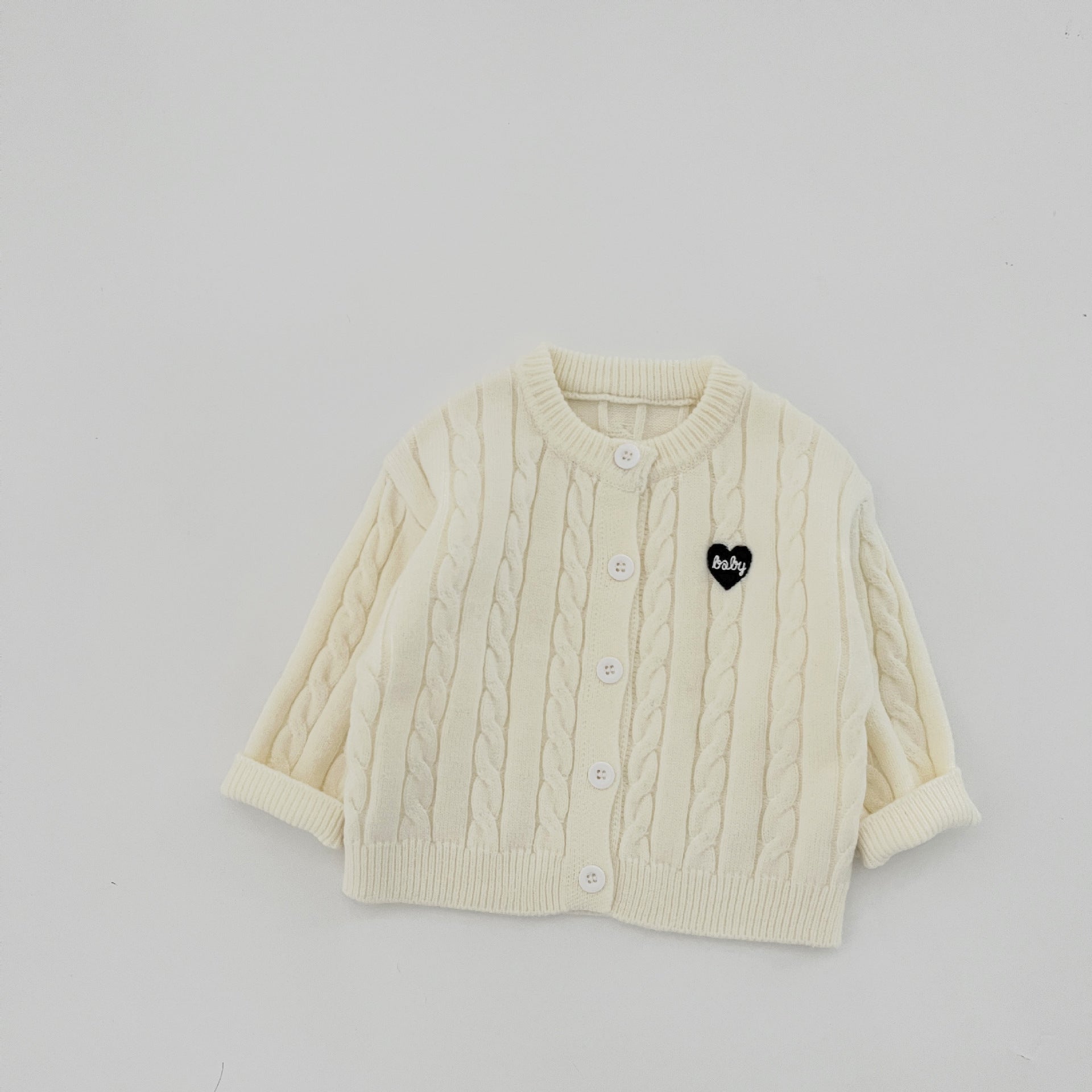 Twist-knit Cardigan Autumn Kids Clothing Outerwear