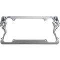 Beach Ladies Metal License Plate Frame