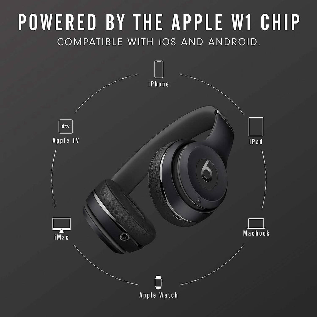 Beats Solo3 Wireless On-Ear Headphones  (Refurbished)