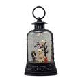 Lighted Waterglobe Lantern - Skeletons