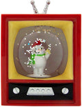 LED Mini TV Snowglobe - Snowman