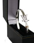 Vermont  Hook Bracelet Silver - 5mm Band - 7.5 Inch