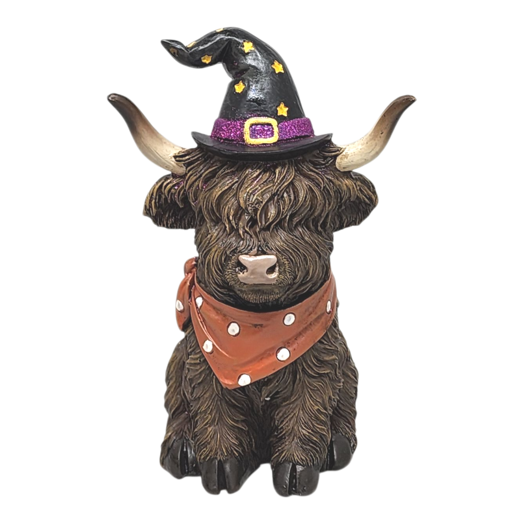 Spook-tacular Halloween Highland Cow