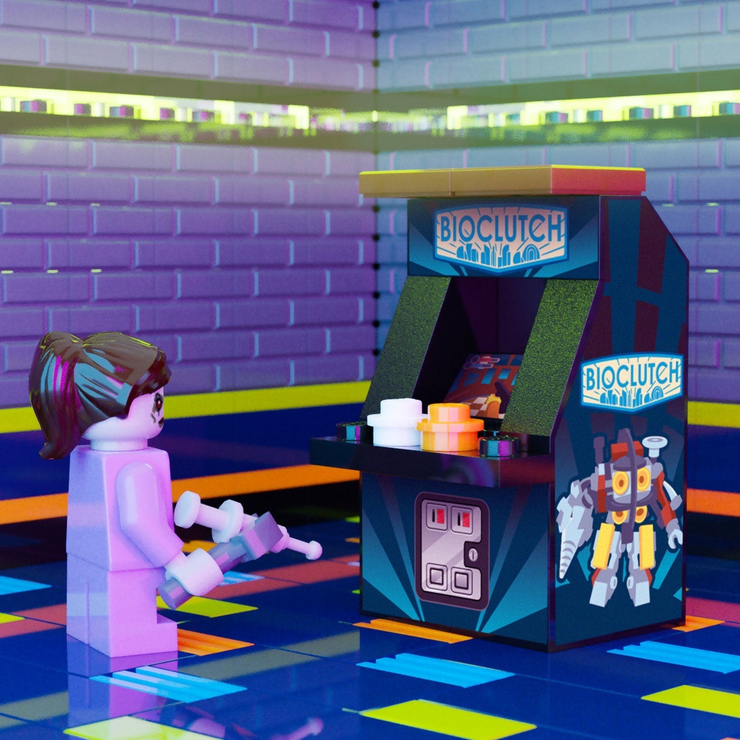 BioClutch Classic Arcade Machine