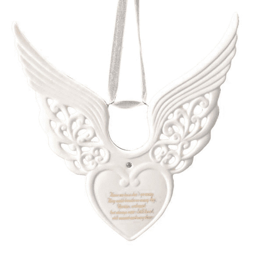Wing Heart Memorial Ornament
