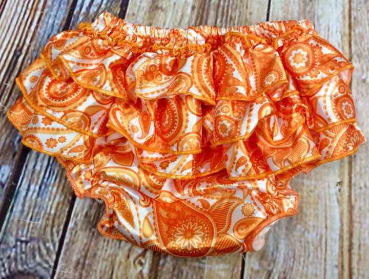 Patterned Satin Bloomer Bummie Diaper Covers