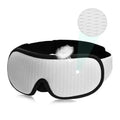 Black  Soft Padded Sleeping Mask For Eyes Lightweight Blindfold Night Mask Modern Adjustable Super Smooth Eye Patch For Sleep