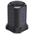 Power Strip Tower with 9 AC-Outlets and 4 USB Charging Ports Switch Control