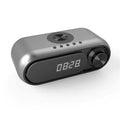 Bluetooth Speaker Wireless Charger with Alarm Clock