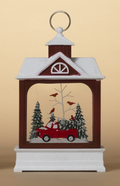 Spinning Barn Waterglobe -  Pickup Truck