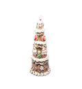 Clay Dough Holiday Gingerbread Tree 12 Inch