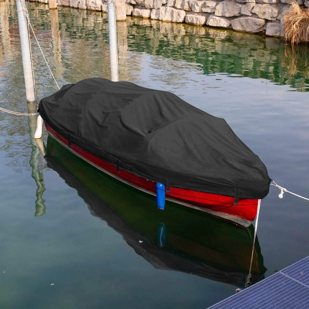 Boat Cover 210D Waterproof Dustproof Trailerable Boat Protector