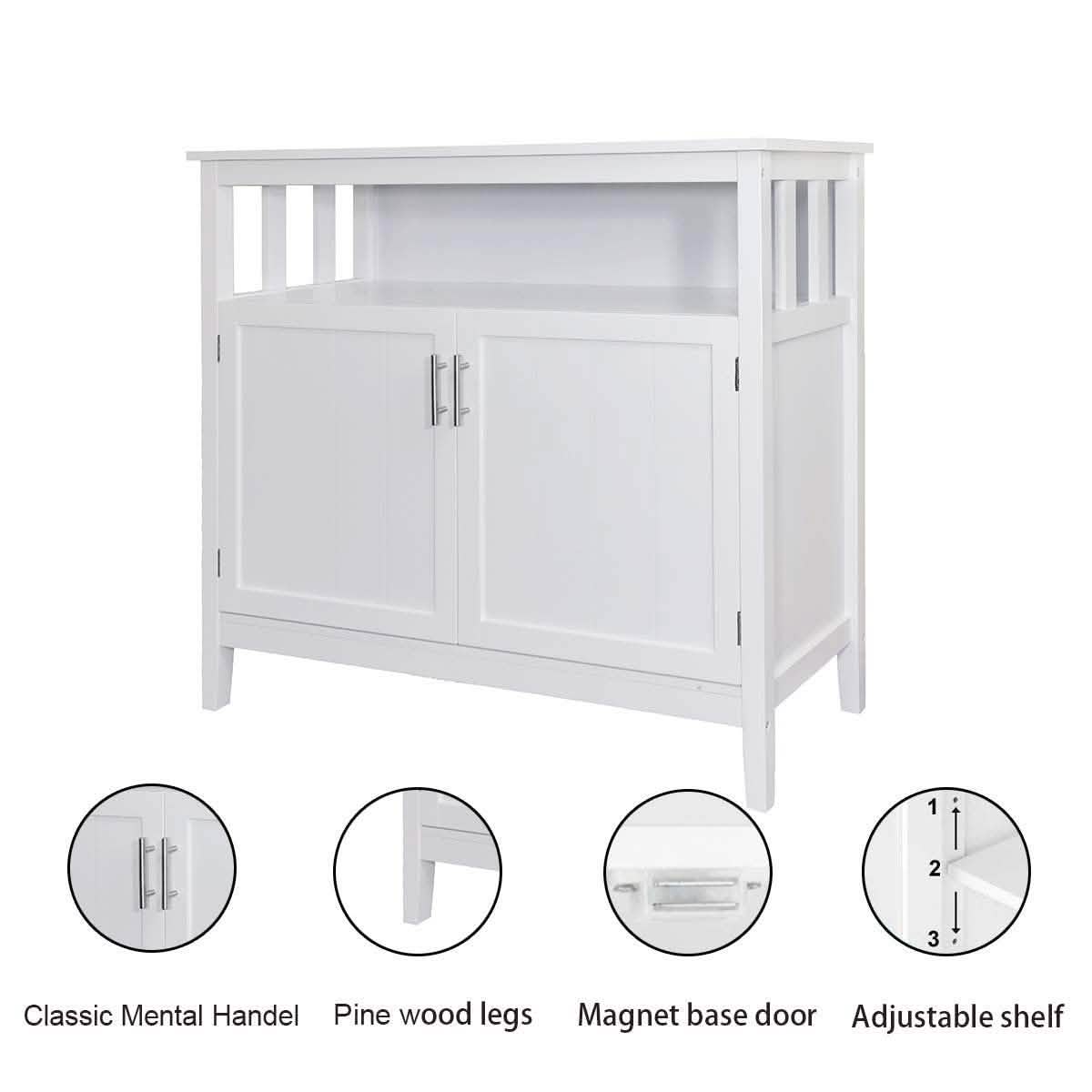 Buffet Cabinet Kitchen Storage Sideboard