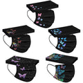 Butterfly Printed Paper Mask