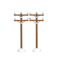 Set of 2 Telephone Poles