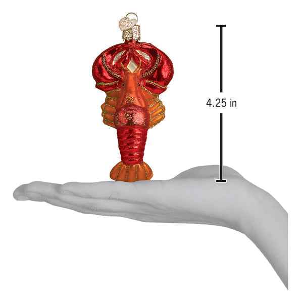 Lobster Glass Ornament