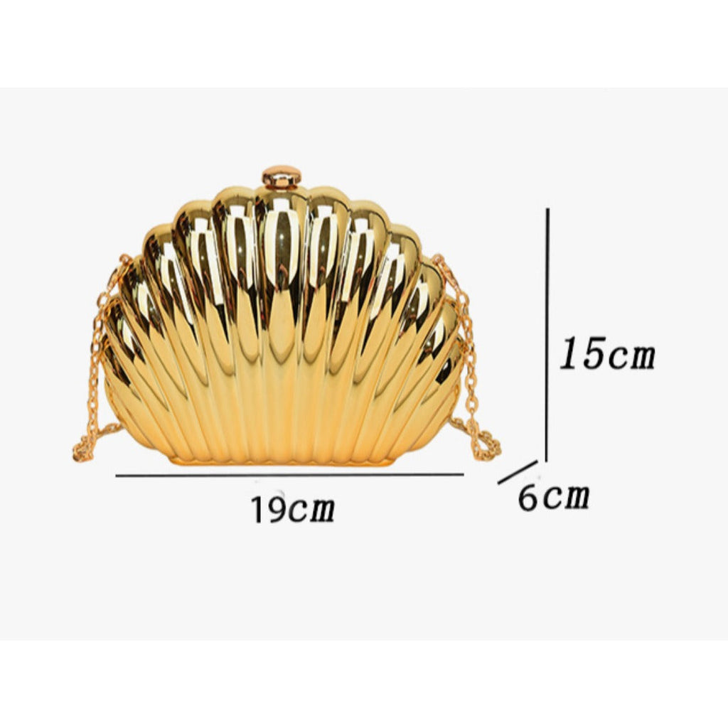 Shell Box Bag, Clutch Purse, Dinner Purse evening Clutch Purse Party