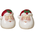 Santa Salt And Pepper Shakers