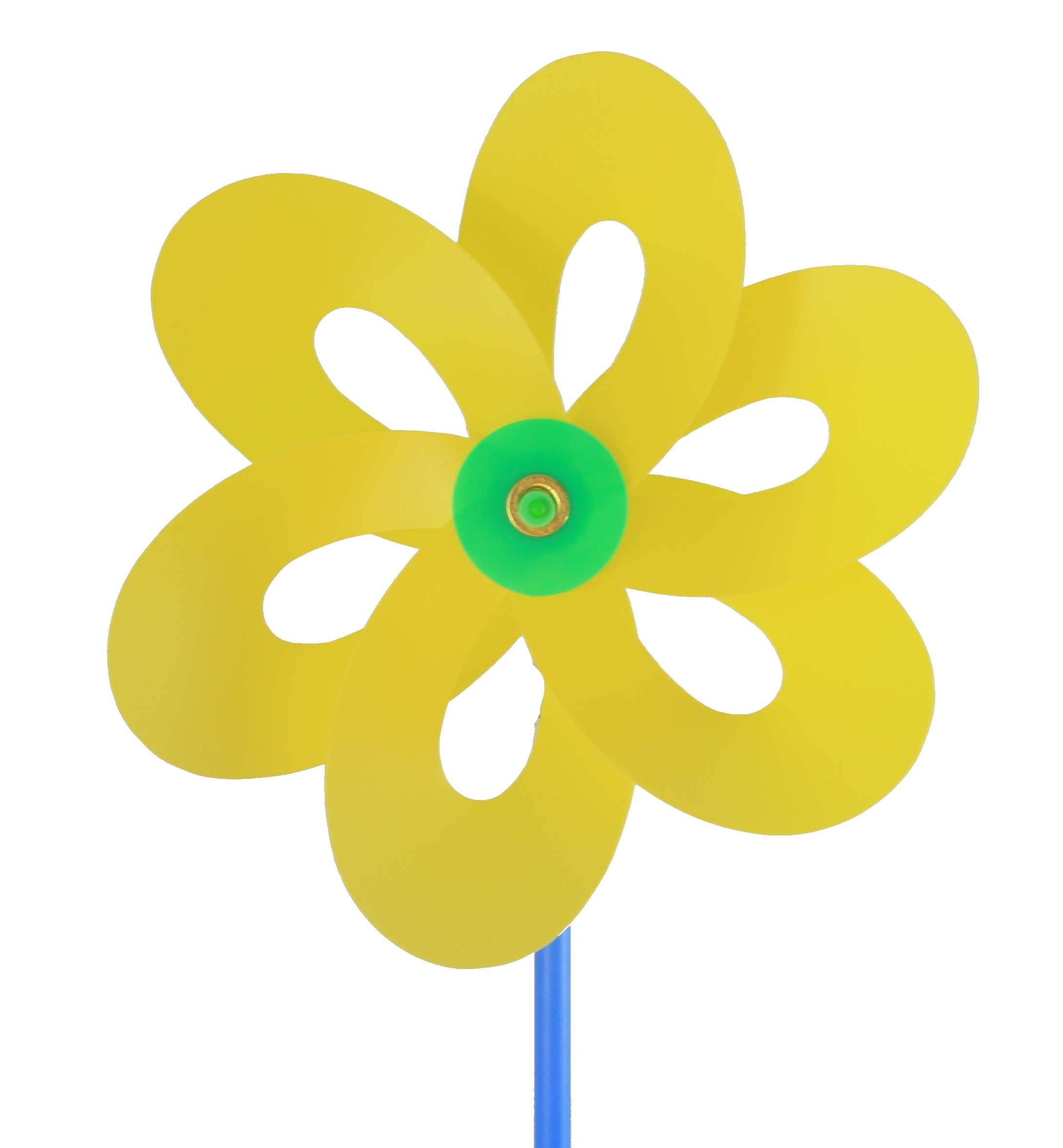 PVC Pinwheel - Blue Gingham