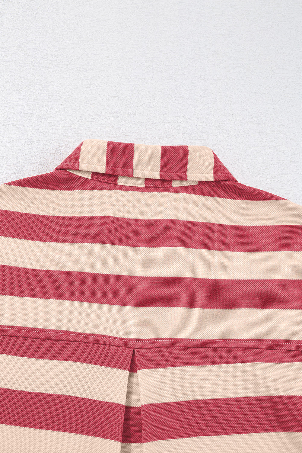 Classic Contrast Black Striped Collar Long Sleeve Mini Dress Stylish & Trendy Casual Dress for Women