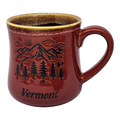 Vermont Green Mountains Mug - Brick