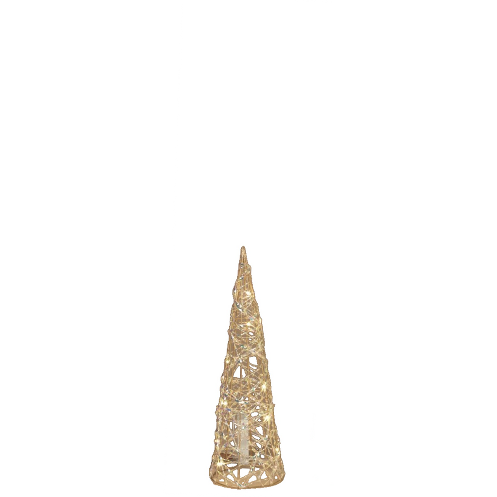 Lighted Holiday Cone Tree -