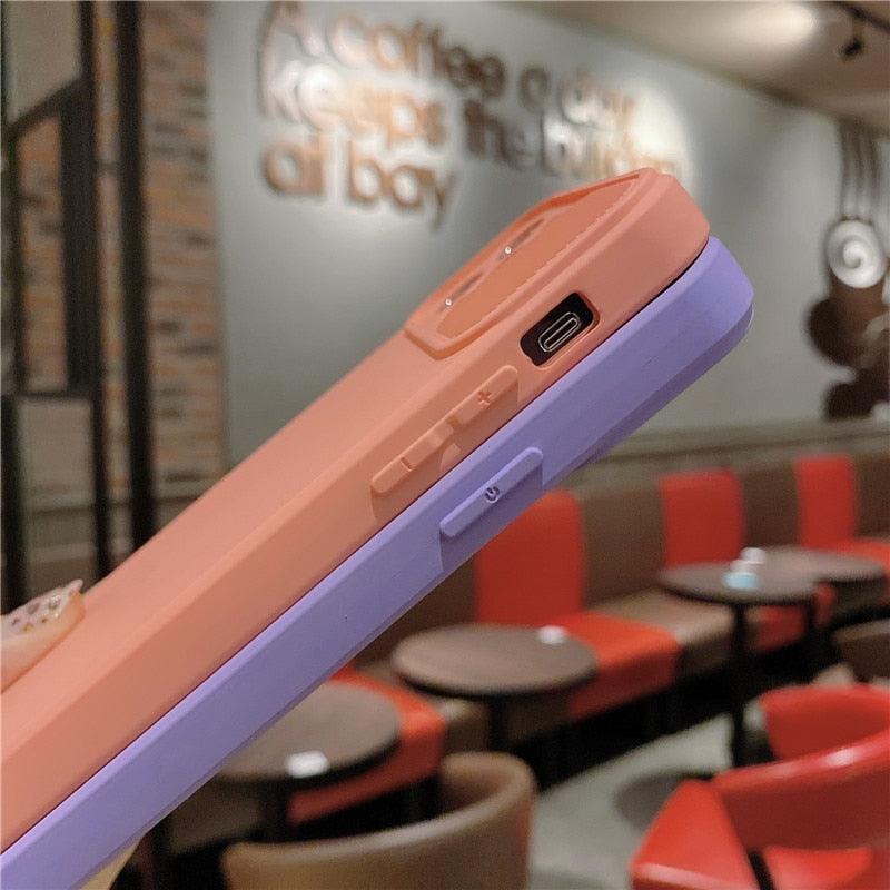 Camera Protection Case With Sliding Camera Cover Protective Design Soft Edges Protective Cover Camera Lens Protection Solid Phone Case For iPhone 13 14 12 Pro Max Mini Candy Color Cover For iphone