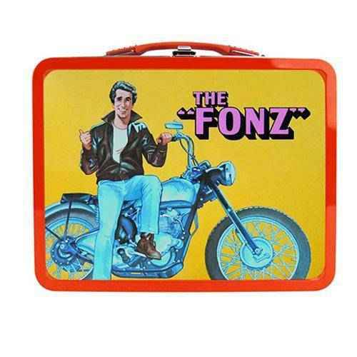 Captain Marvel - Happy Days The Fonz Tin Tote - Entertainment Earth Exclusive