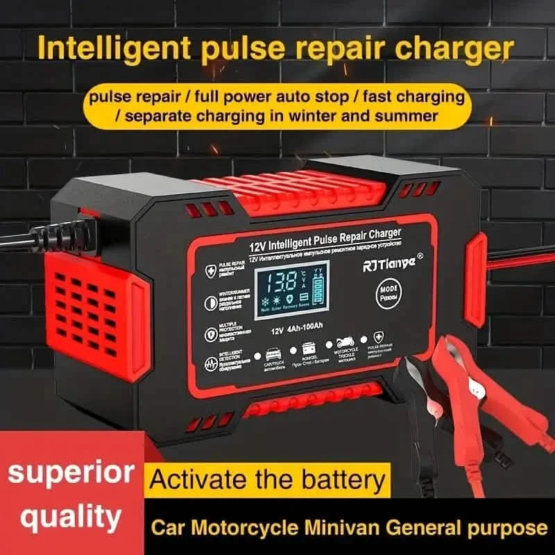 Car Battery Fast & Efficiently Charger
