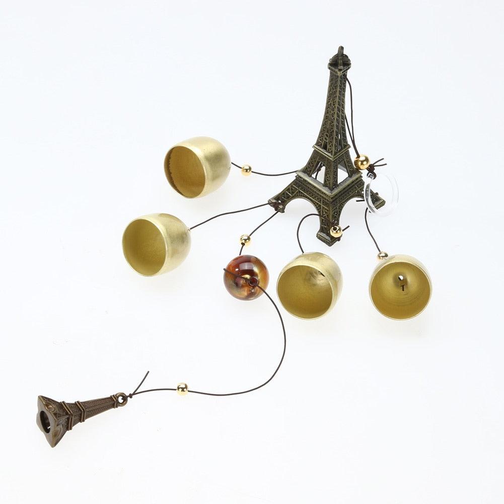 Carillon Outdoor Living Wind Chimes Garden Tubes Bells Copper 3 Bells Living Yard Door Window Hanging Wind Chimes Home Decor Wind Bells for Glory Mother’s Love Gift Garden Backyard Church Hanging Decor
