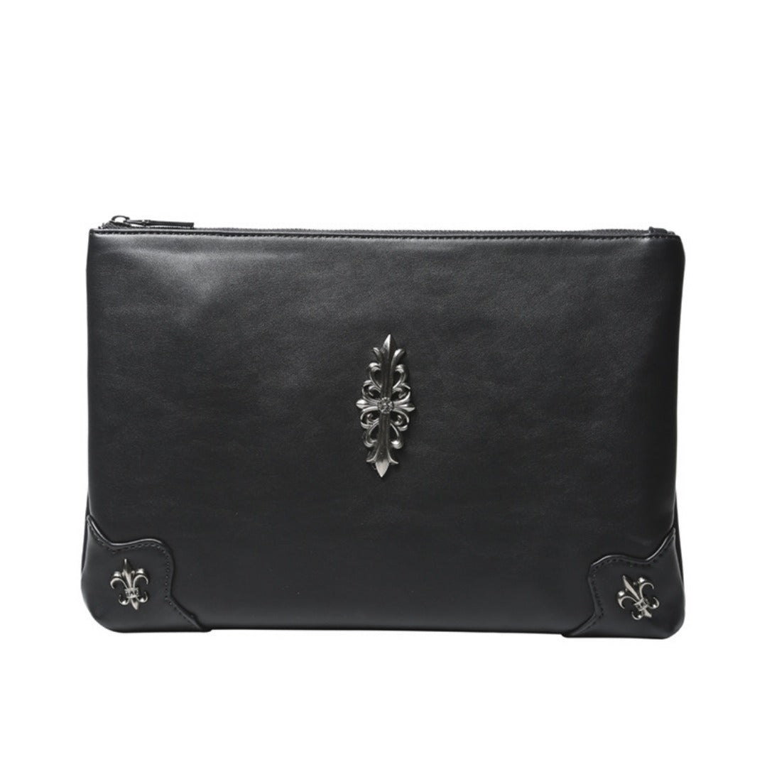 Unisex stylish fashion evening clutch bags rivet messenger bags iPad wrist bags, wristlet purses,