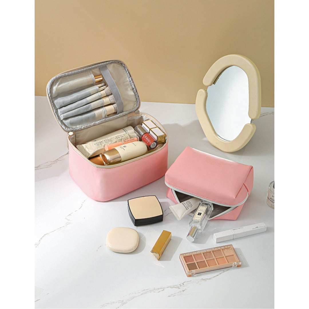 Cosmetic bag multi-layer, large-capacity toilet bag, business trip portable cosmetics, makeup bag organizer,Makeup bags, small