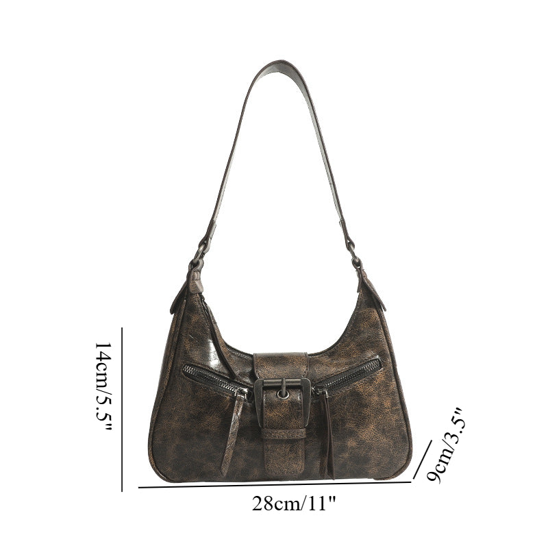 shoulder shoulder  bag, women's retro women's bag shoulder hobo bag, Crossbody shoulder bag, fashion crescent bag