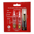 Electric Candle Lightbulbs - 2 pack