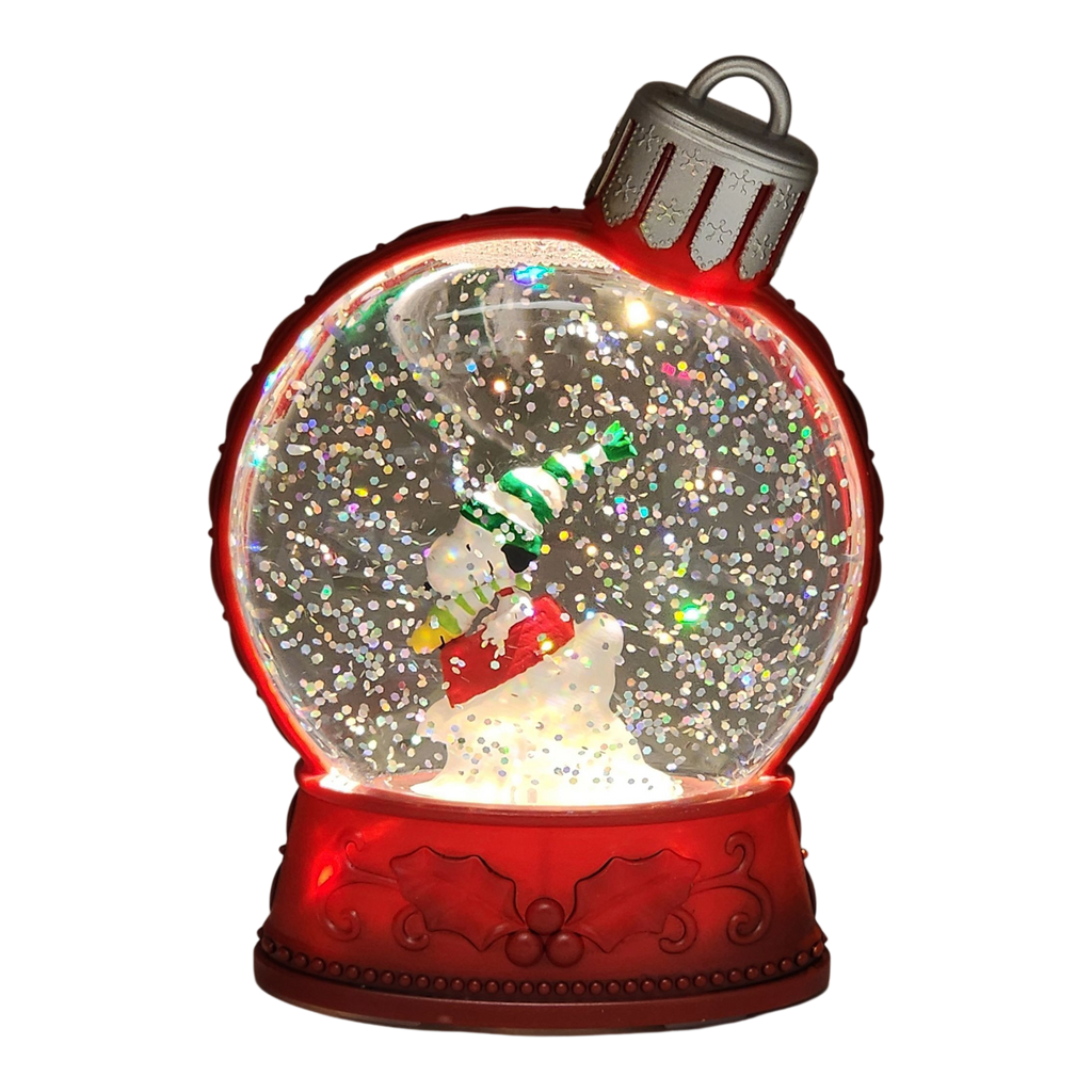 Peanuts Lighted Holiday Shimmer - Snoopy and Woodstock