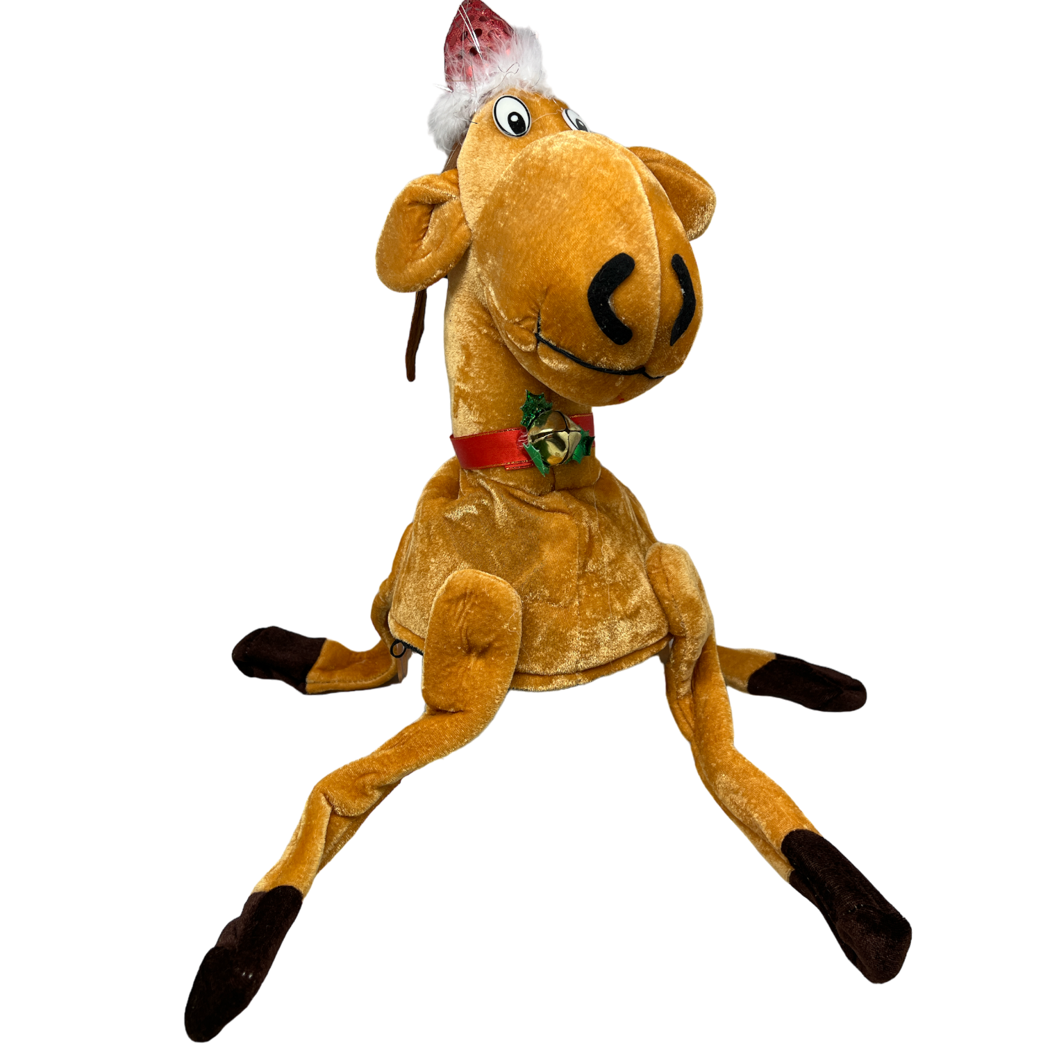 Plush Christmas Moose  Hat