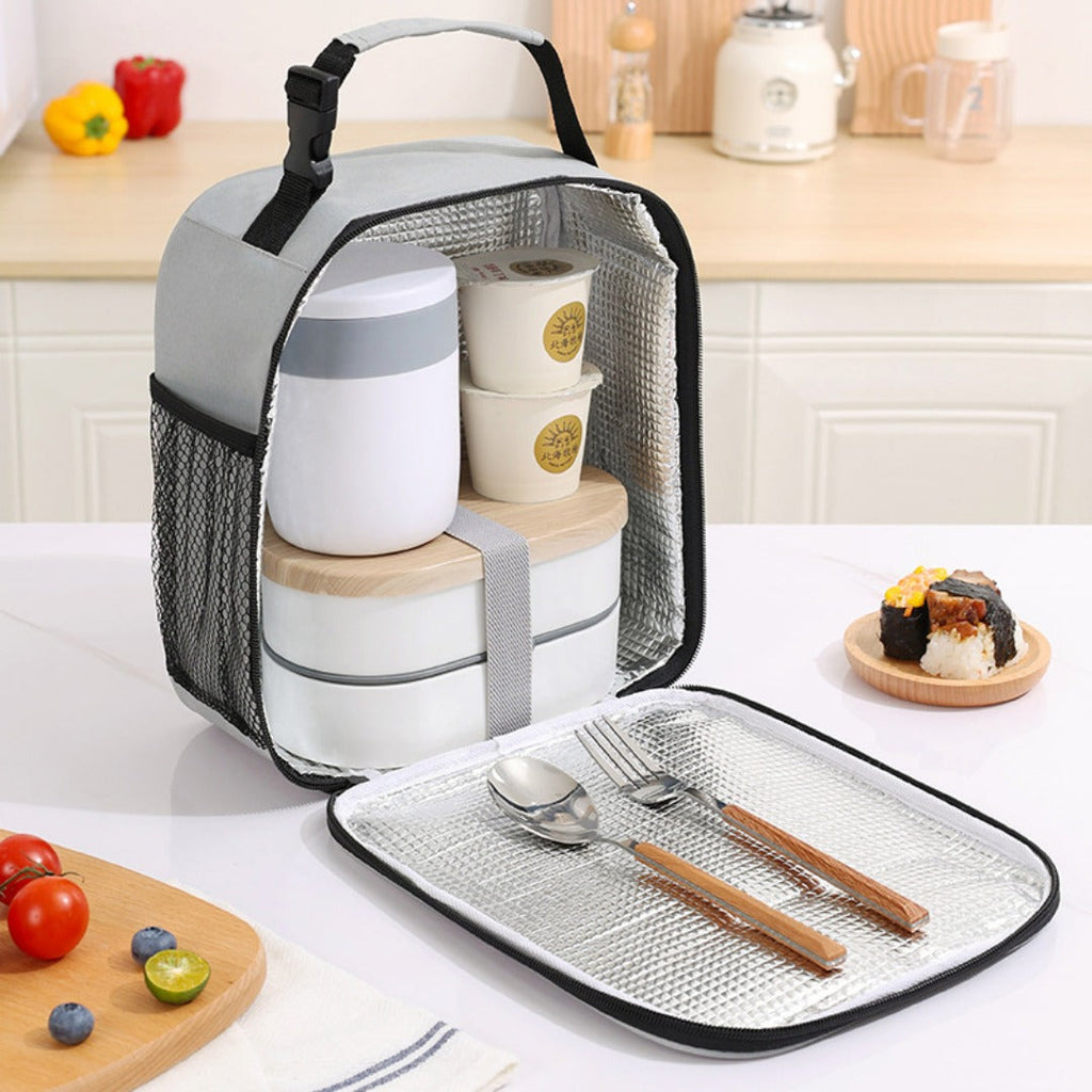 Portable Lunch Purse – Premium Thermal Insulation Bento Bag for Work, School, Camping & Picnic