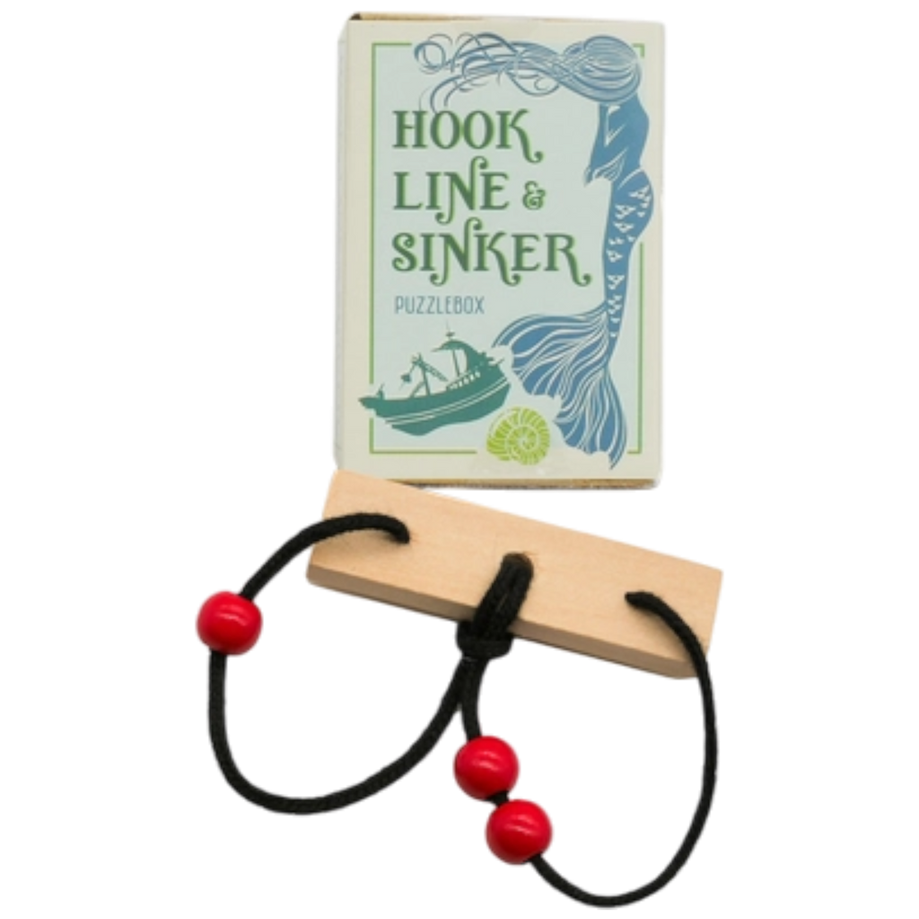 Puzzlebox Brainteaser - Hook Line & Sinker