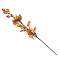 Berries Stem - 31 Inch - Orange