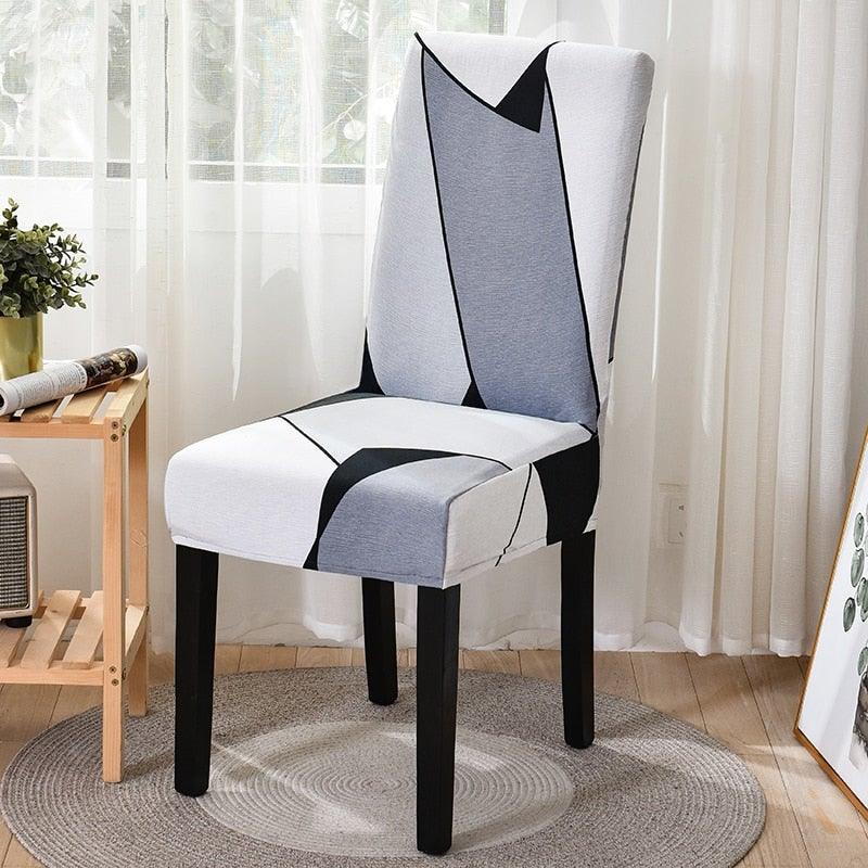Chair Covers For Dining Room Stretch Spandex Removable Washable Anti-dust Seat Slipcover Multicolor  Chair covers  Chair Covers For Dining Room With Printed Patterns Easy Slip-on Stretchy Dining Room Chair Covers