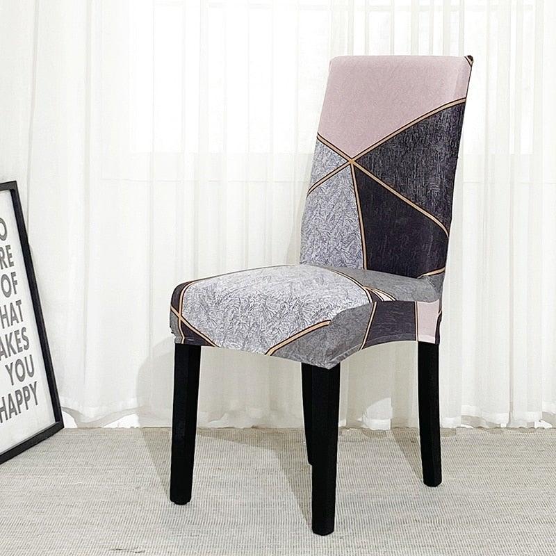 Chair Covers For Dining Room Stretch Spandex Removable Washable Anti-dust Seat Slipcover Multicolor  Chair covers  Chair Covers For Dining Room With Printed Patterns Easy Slip-on Stretchy Dining Room Chair Covers
