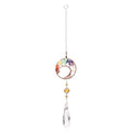 Chandelier Crystals Ball Prism Pendant Maker Sun Catcher Crystal Rainbow Maker Drops Hang for Window Home Decor Car Charms Hanging  Wind Chimes Hanging Ornament Garden Decor