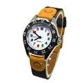 Children Cute Boys Girls Quartz Watch Kids Childrens Fabric Strap Student Time Clock Wristwatch Gifts Colorful Number Dial Time Teach Watches PU Band Analog Quartz Children Sport Outdoor Boys Kids Wrist Watches