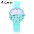 Children Quartz Sports Watch Waterproof Silicone Strap Outdoor Simple Children Wristwatch Colorful Boys Girls Watches Teenagers Student Time Wrist Watch Soft Silicone Band
