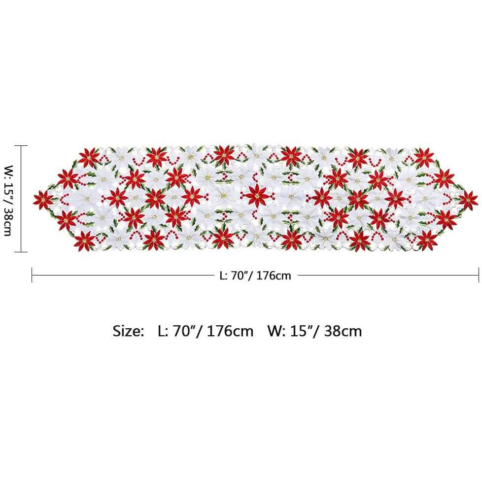 Christmas Embroidered Table Runners