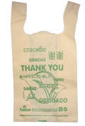 Thank You - Beige - Reusable Non-Woven Bag