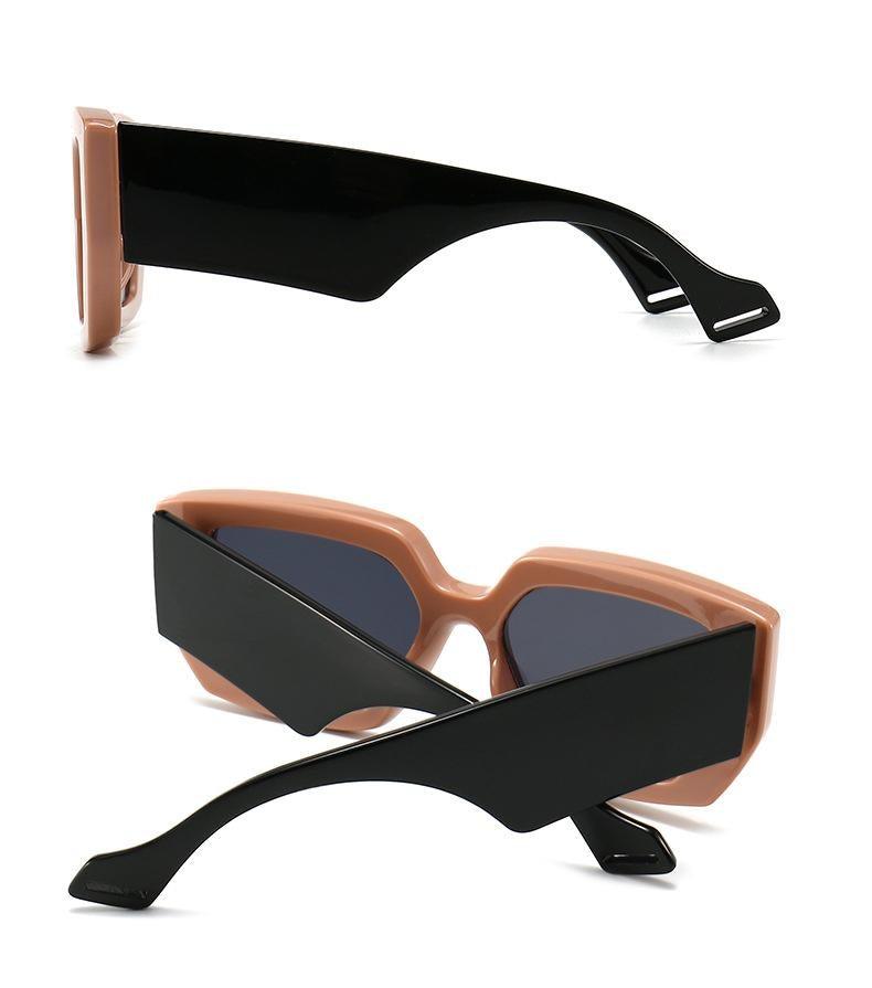 Classic Frames Style New Vintage Fashion Square Sunglasses For Men & Women Famous Luxury Design Big Frame Gradient SunGlasses For Female