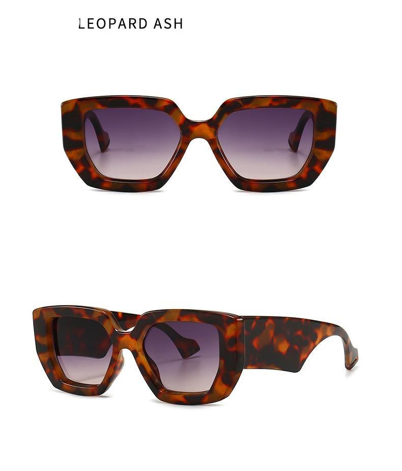 Classic Frames Style New Vintage Fashion Square Sunglasses For Men & Women Famous Luxury Design Big Frame Gradient SunGlasses For Female