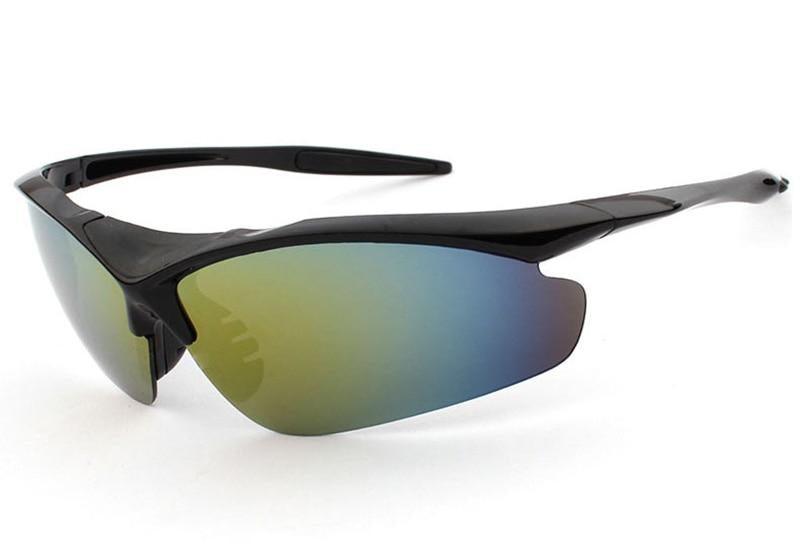 Classic Sports Bike Shape Glasses With Outdoor Windshield Bicycle Glasses New Stylish Cycling Sunglasses With Windproof New Light & Multicolor Sunglasses For Men & Women