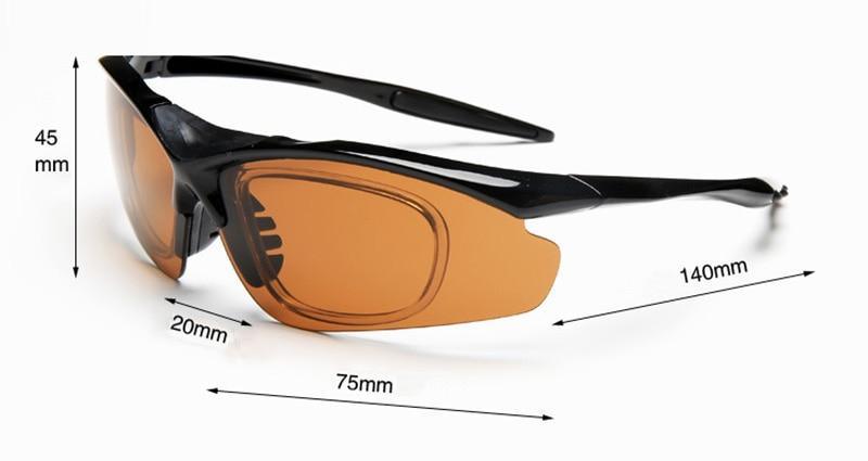 Classic Sports Bike Shape Glasses With Outdoor Windshield Bicycle Glasses New Stylish Cycling Sunglasses With Windproof New Light & Multicolor Sunglasses For Men & Women